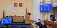 Губернатор Денис Паслер представил депутатам Законодательного Собрания Оренбургской области проект областного бюджета на ближайшие три года - Гайский городской округ