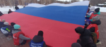 Гайская молодежь присоединилась к акции «Флаг единства»
